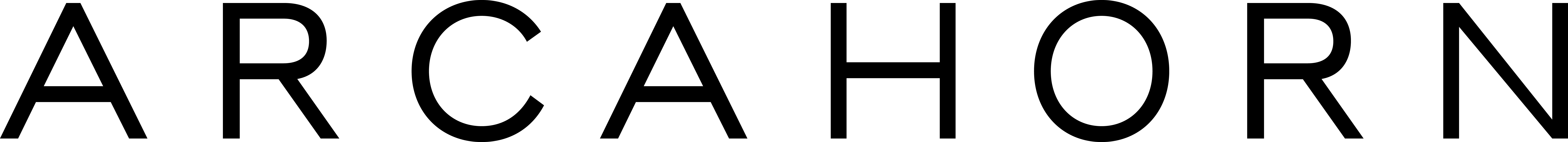 Logo ARCAHORN nero trasp