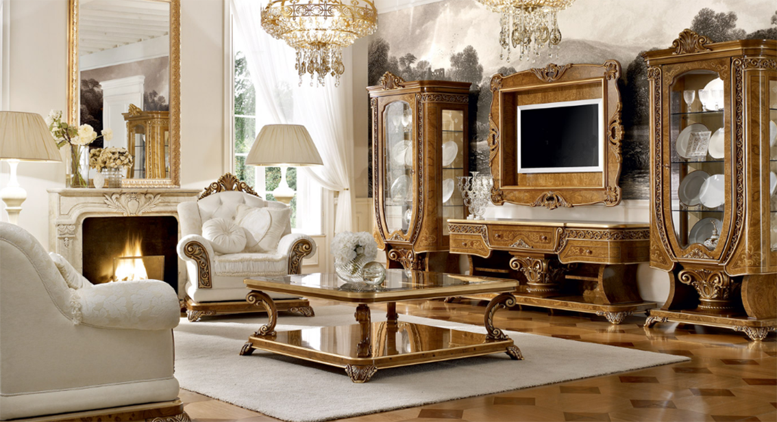 В нашем каталоге вы найдете элитную мебель для зоны гостиной  Киеве
